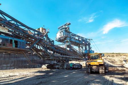 Miners working in a controlled environment.