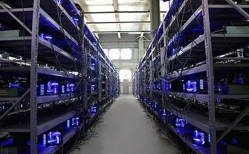 Large-scale mining farm illustrating advanced mining operations