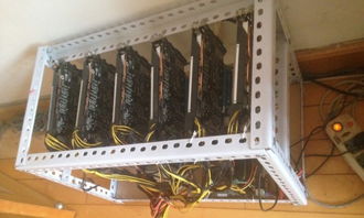 Low-noise BitFury B8 ASIC miner in operation