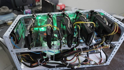 Antminer hardware display at authorized distributor