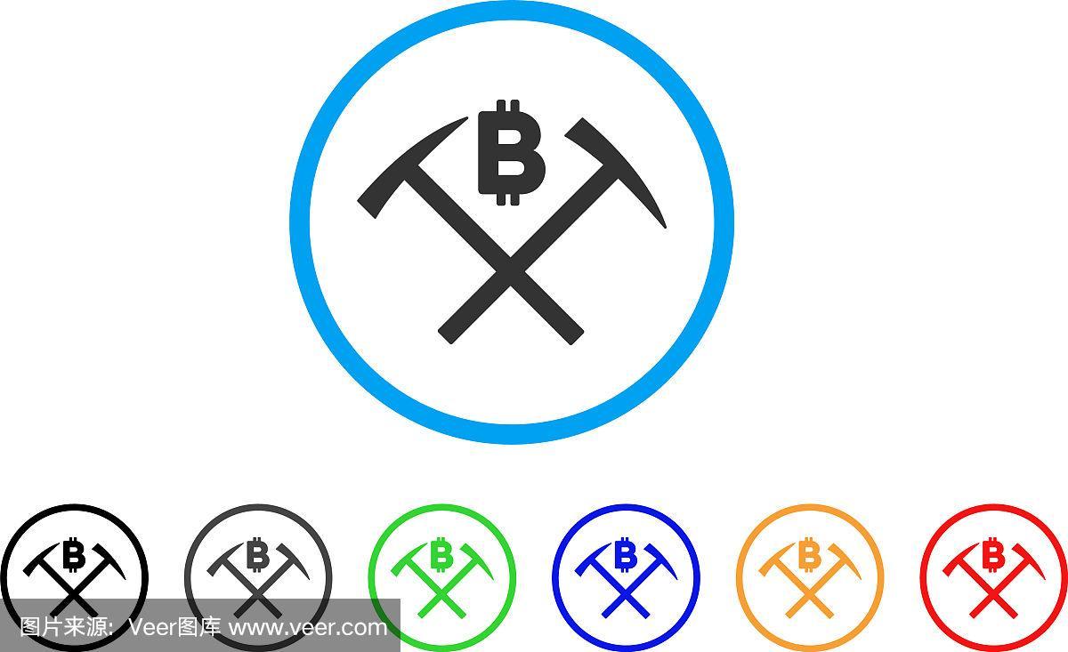 An advanced mining rig setup, illustrating the modular and efficient designs predicted for 2025